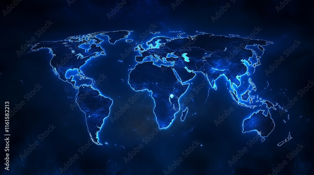 Poster a prominent cloud icon symbolizes data transfer cloud computing technology, illustrating internal co