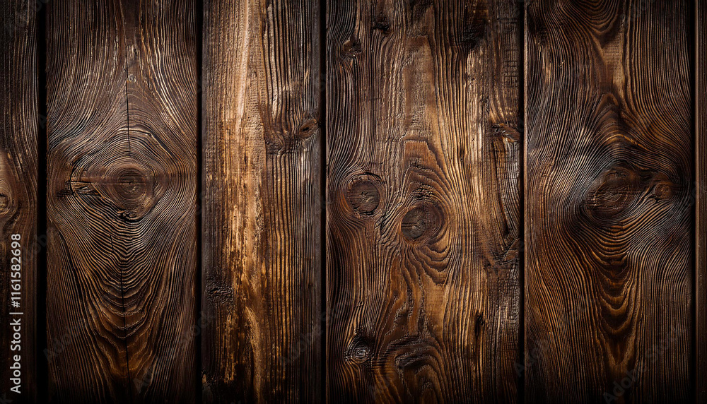 Poster wood texture background. old wooden background. dark brown wood surface texture with copy space to a