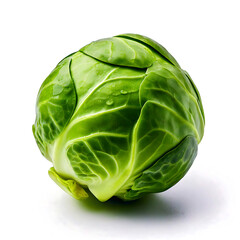Obraz premium cabbage isolated on white background