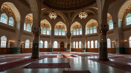 Obraz premium Beautiful mosque for moeslim