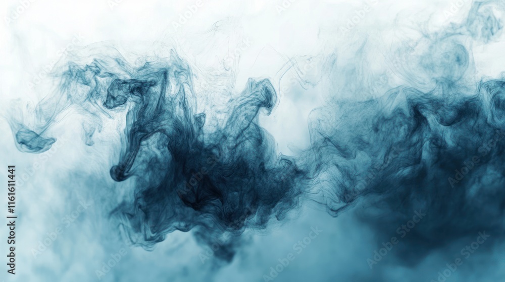 Poster abstract digital loop art featuring fluid and creative transitions for niche branding.
