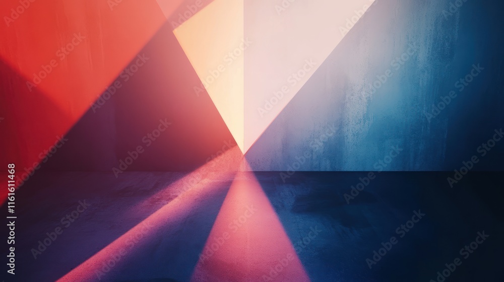 Aufkleber abstract fade effect featuring light and color overlays.