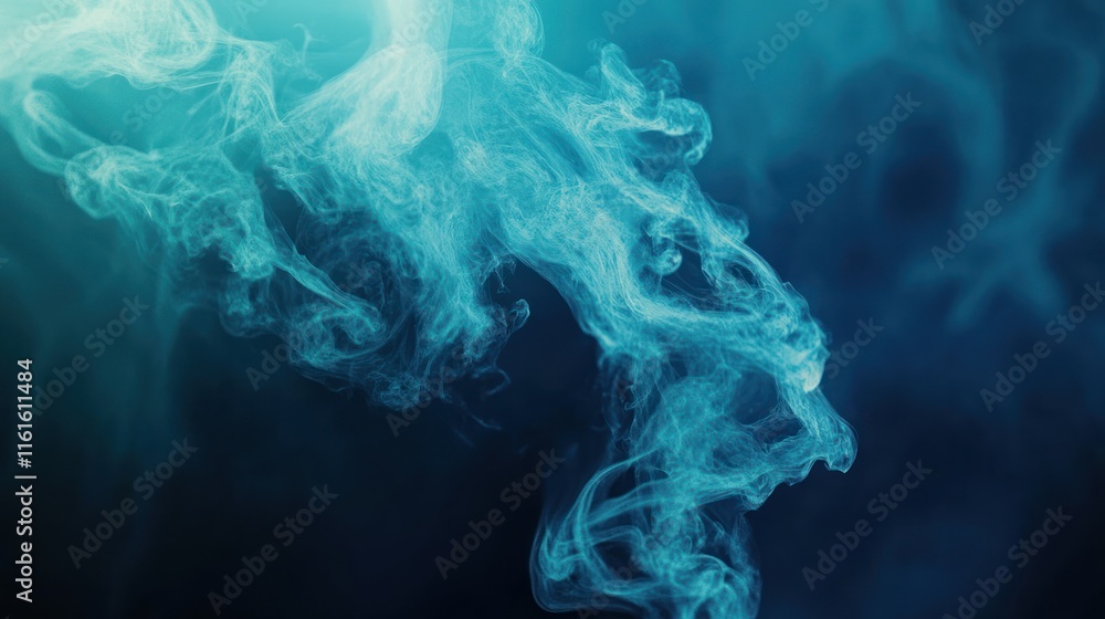 Aufkleber abstract digital loop art featuring fluid and creative transitions for niche branding.