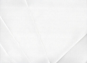 White paper texture with folds