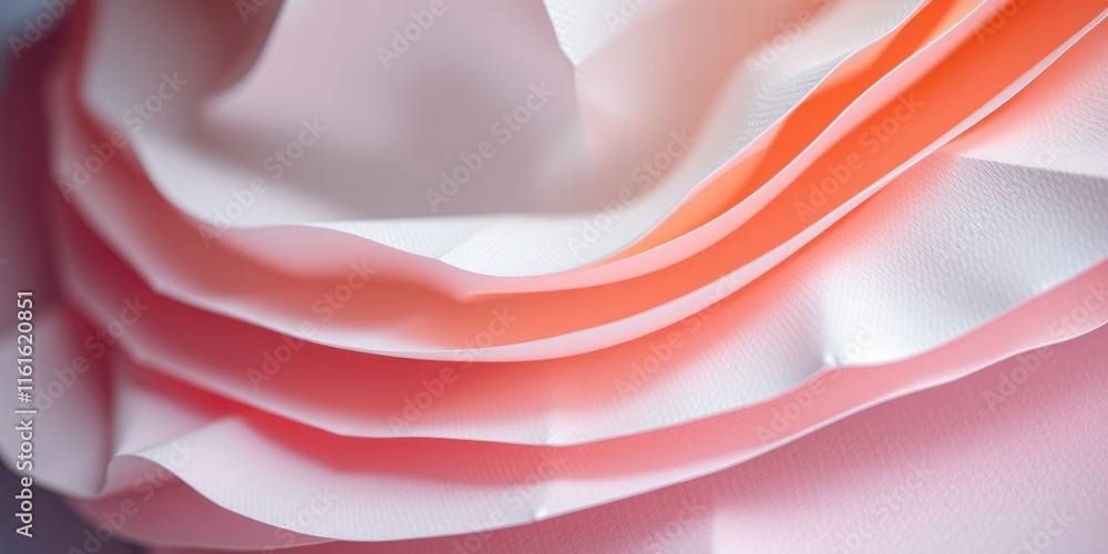 Poster dynamic shapes intertwine in a captivating dance of color, blending gradients and textures to form a