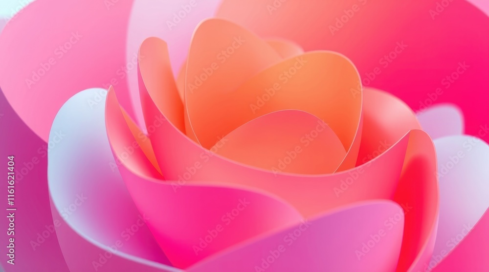 Aufkleber this captivating artwork features a blend of vibrant hues and flowing shapes that seamlessly intertw