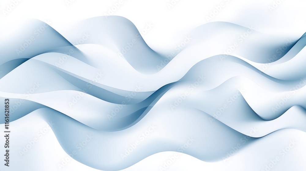 Poster colors blend seamlessly across flowing shapes, resulting in an abstract composition that captures th