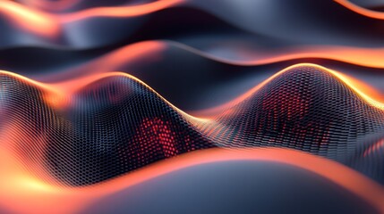 Motion graphic background showcasing futuristic technology patterns.
