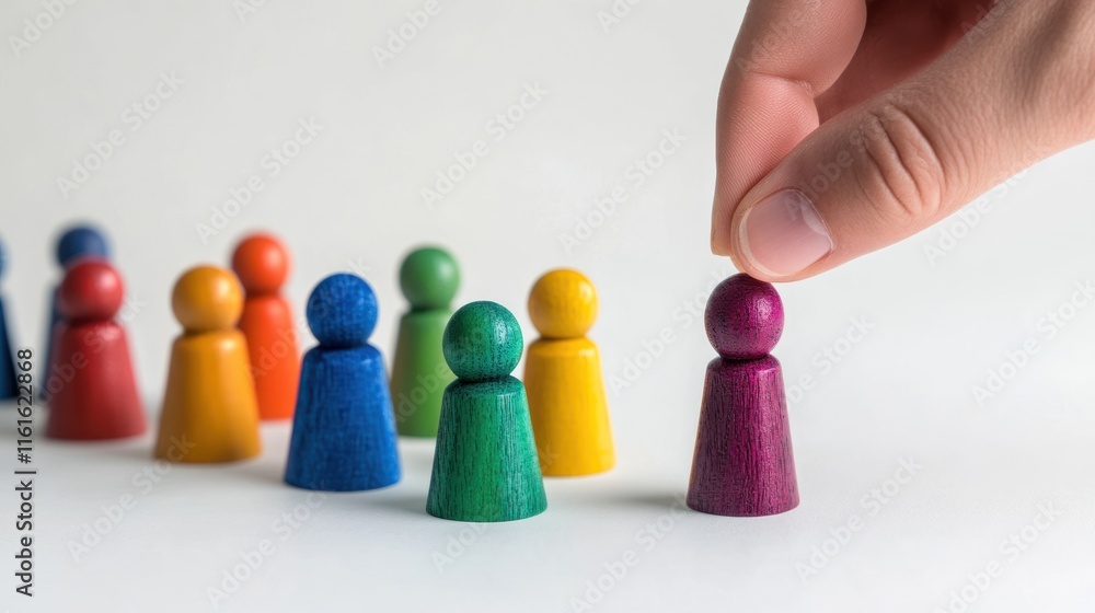 Poster multicultural business leader in action, captured in a collaborative setting emphasizing inclusivity