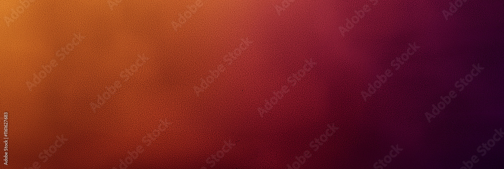 Poster Abstract orange and purple gradient background creating a warm and vibrant atmosphere