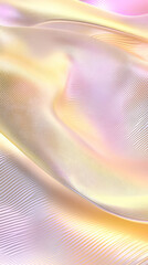 Pastel Wave Abstract, Soft Hues Flowing Gracefully Across Canvas, Creating a Dreamy, Serene Visual Experience.