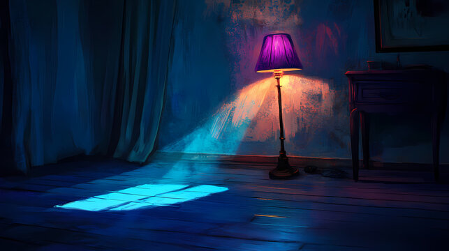 solitary illuminates moonbeam