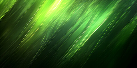 Abstract Green Lines Background, Dynamic streaks of vibrant green create an energetic, visually striking backdrop for design projects and presentations, ideal for modern aesthetics.