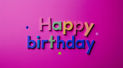 Fototapeta premium Greeting card with the words 