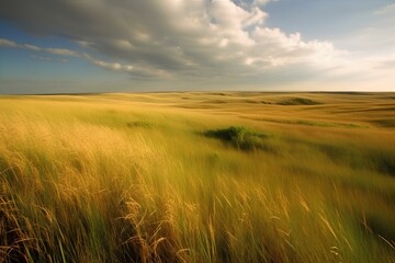 Obraz premium field of wheat