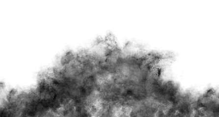 horror black smoke fog effect 