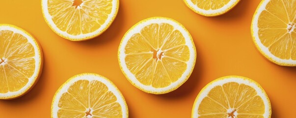 Fototapeta premium Nutrient availability affects food quality and taste, bright orange background highlights its importance in our diets and everyday meals.