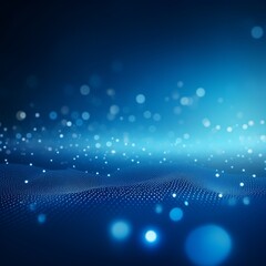 abstract blue background with stars