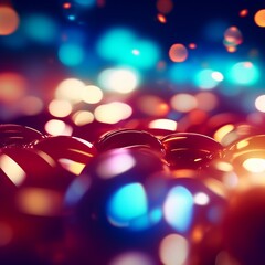 christmas lights background