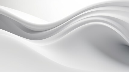 Obraz premium ree abstract white background minimal futuristic architectural space wallpaper