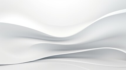 Obraz premium ree abstract white background minimal futuristic architectural space wallpaper