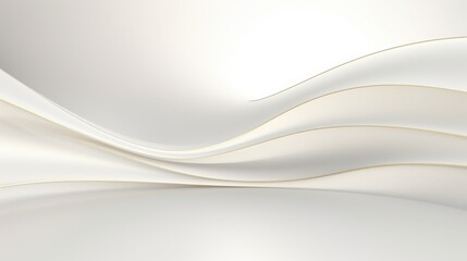 Obraz premium ree abstract white background minimal futuristic architectural space wallpaper