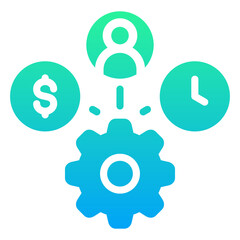 Resource Allocation Icon