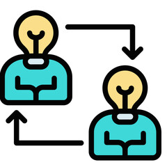Knowledge Transfer Icon