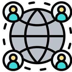 Business Network Icon