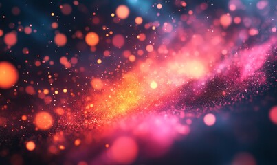 Obraz premium bursts shift into radiant dynamic luminous designs., Generative AI