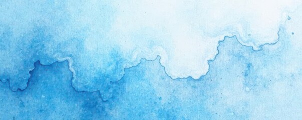 Obraz premium Abstract pastel blue and white marbled effect, marble, baby blue