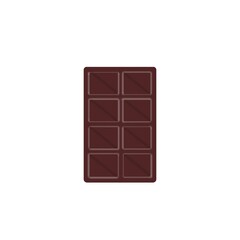 chocolate with interesting texture isolated on white background