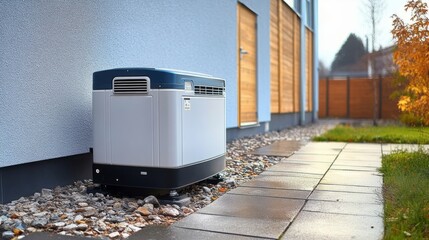 Big Backup Natural Gas Generator for House Building Outdoor,