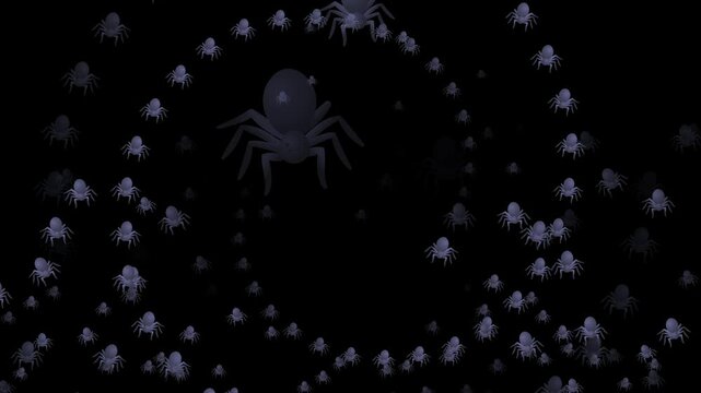 spider, emoji, animated, creepy, crawly, insect, web, creepy crawly, arachnid, animation, spider emoji, motion, spooky, Halloween, eight legs, danger, fear, bug, night, scary, animated icon, black wid