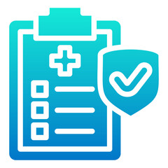 Fototapeta premium Insurance Coverage Icon