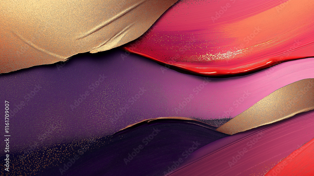 Poster abstract colorful wavy background creating dynamic visual effect