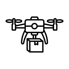 Drone Delivery Icon