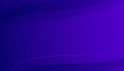 Futuristic blue wave pattern with smooth light gradient lines background 