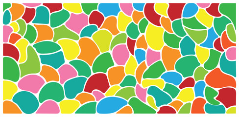 Liquid abstract organic blob shapes background set. Wavy elements bubbles and drops in trendy y2k style. Abstract organic blob shapes. Abstract forms for design drops and paint