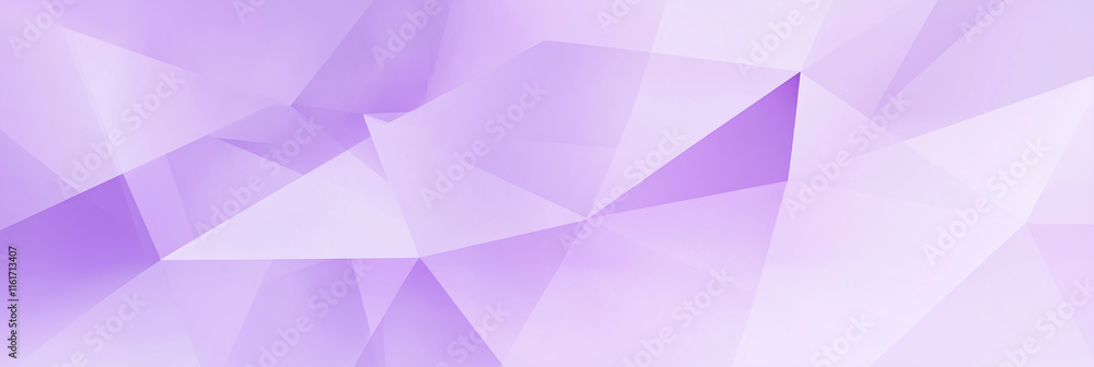 Poster Light purple abstract low poly background creating geometric design