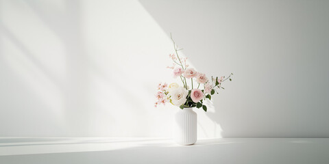 vase with flowers