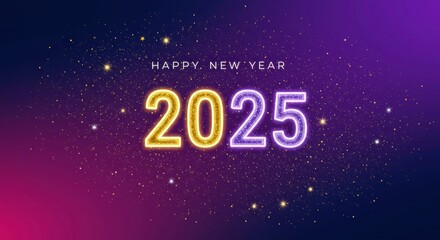 Neon 2025 New Year's Greeting 