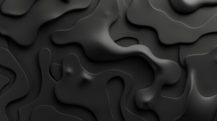 Design a sophisticated presentation background with black abstract