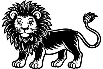 Cute animal vector art illustration design