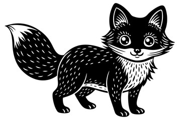 Cute animal vector art illustration design