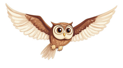 Obraz premium Owl, transparent background