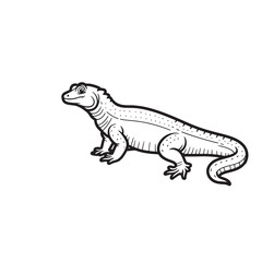 Amphibians are those animals on white background 
Frog, Crocodile, Alligator, Monitor lizard, Salamander, Toad, Newt, Iguana, Snake, Green dragon lizard, Snake
