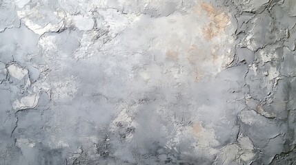 Fototapeta premium Textured gray wall with a rustic and weathered appearance.