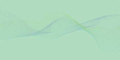 Abstract wave digital element design. Curved wavy lines design