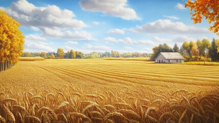 Fototapeta premium Rice field